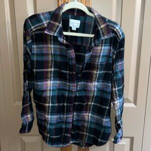 American Eagle flannel shirt.
